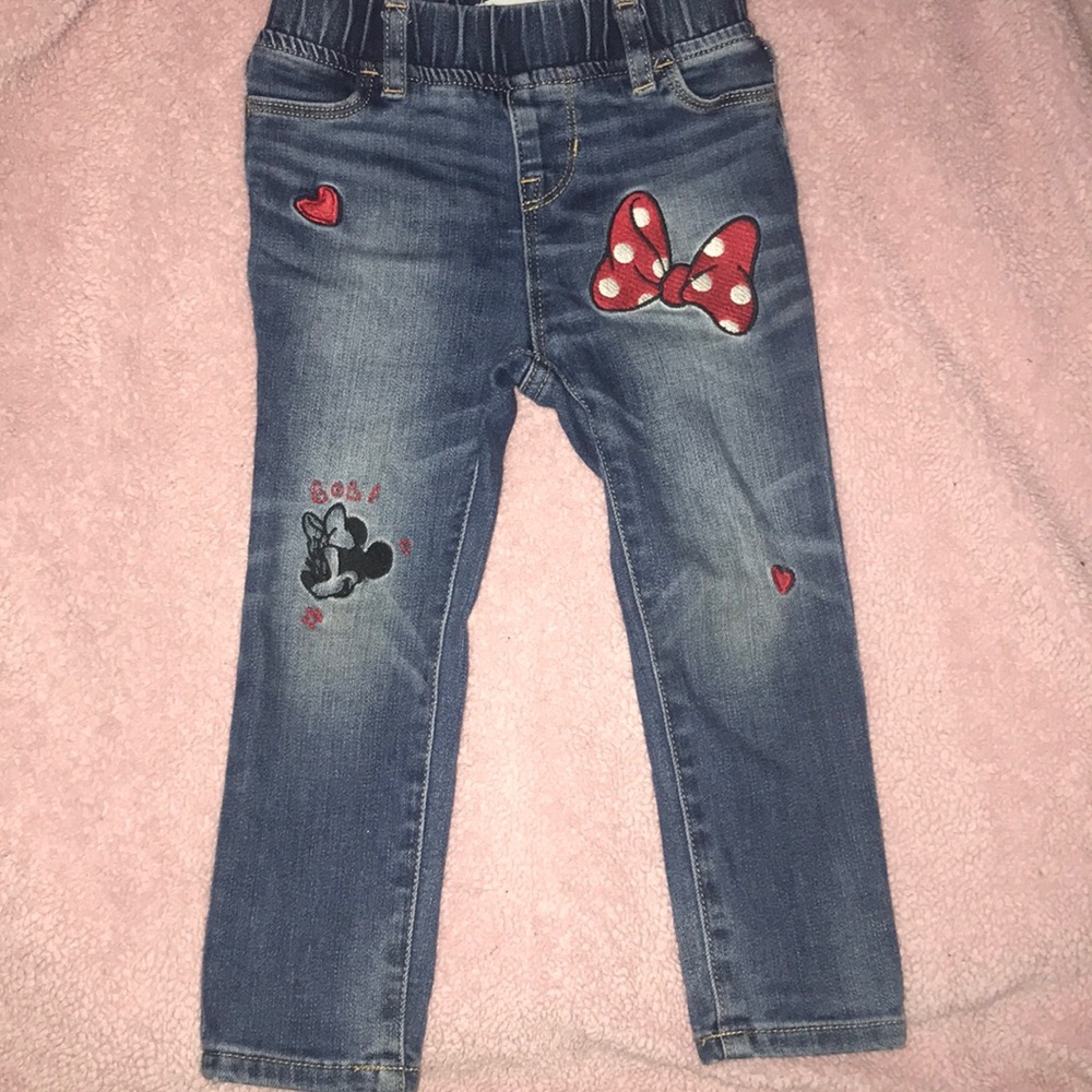 Baby Gap Disney Minnie Mouse Jeans